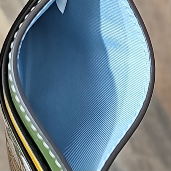 Tory Burch Leather Card Wallet BNWT - Picture 3 of 6